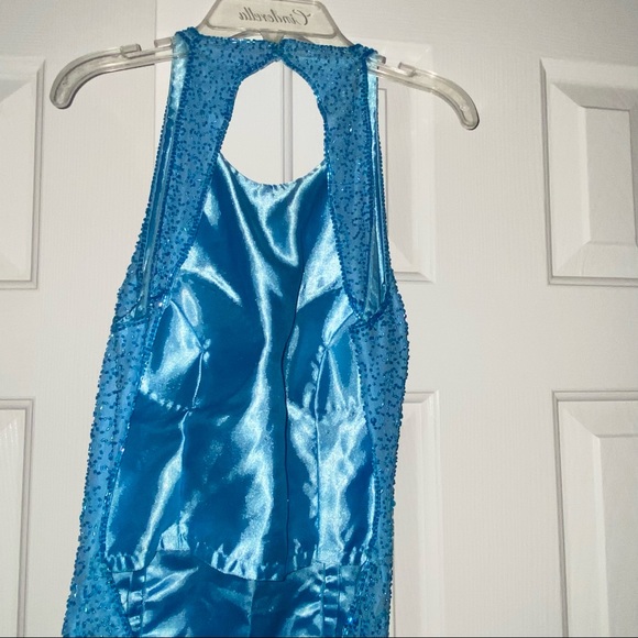 VTG SCALA Gown sequins medium 80s/90s - Picture 5 of 13